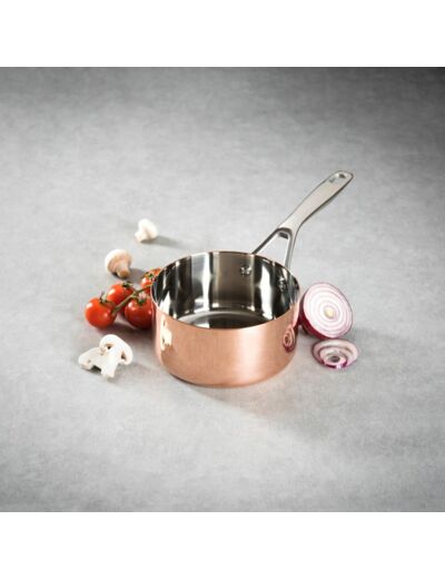 B'CHEF Casserole 16cm cuivre inox