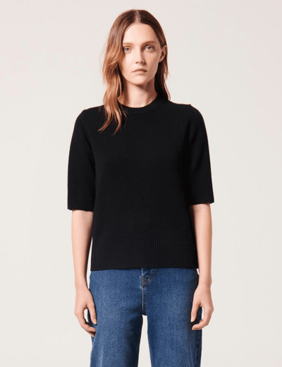 Pull Neha Noir en Laine