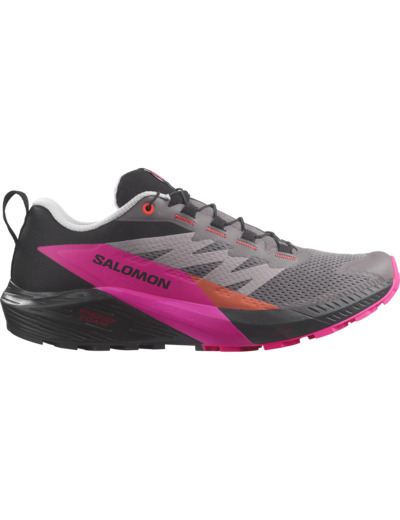 Sense Ride 5 - Chaussures De Trail Running Plum Kitten Black Pink Glo