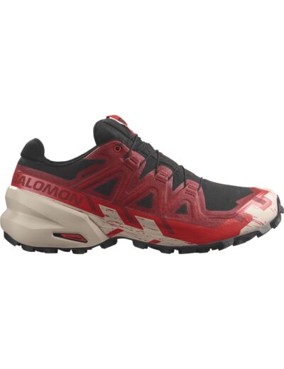 Speedcross 6 Gtx Black Red Dalhia Poppy Red