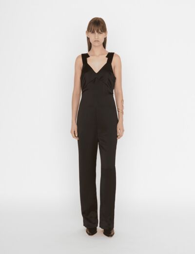 Combinaison Canyon Combinaison pantalon satinée noir