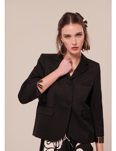 Veste Valensole Noir en Viscose