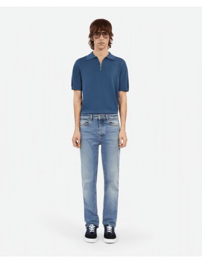 Jean Bleu Clair Droit blue denim