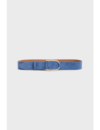 CEINTURE SALOME EN REFENTE DE VACHETTE VELOURS SALOME