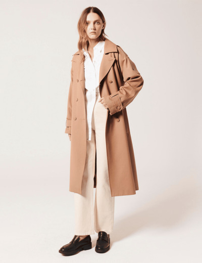 Trench Tivan Trench oversize camel