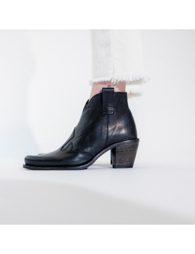 Bottines hiver Femme Zunali Noir