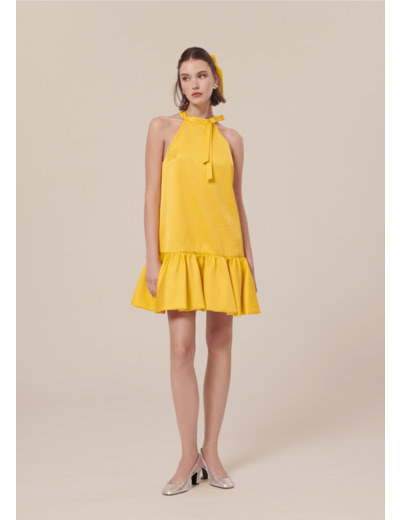 Robe Riviera Jaune en Viscose