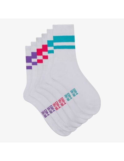 Lot de 3 chaussettes