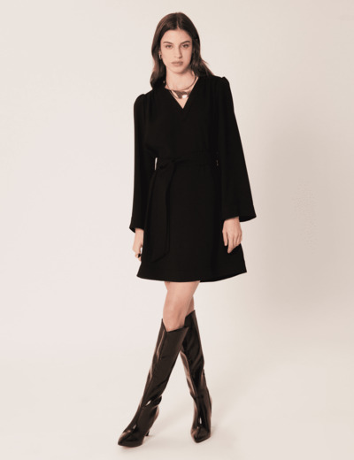 Robe Retilia Robe courte noire