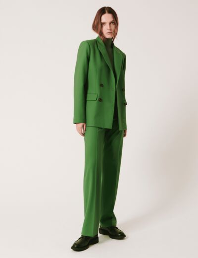 Veste Veneziana Veste tailleur verte