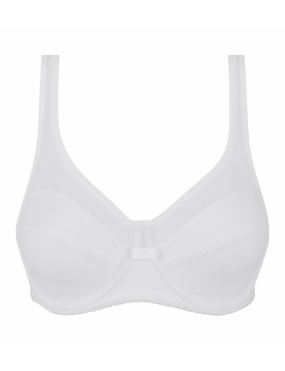 Soutien-gorge emboîtant avec armatures blanc Generous Coton Bio Dim