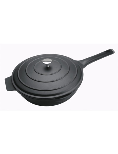 STOCKHOLM Sauteuse 28cm avec couvercle