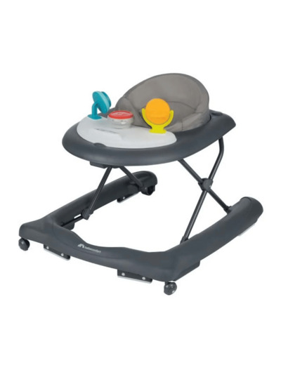 Trotteur Explorer avec plateau d’activités musicales, pliable Tinted Graphite