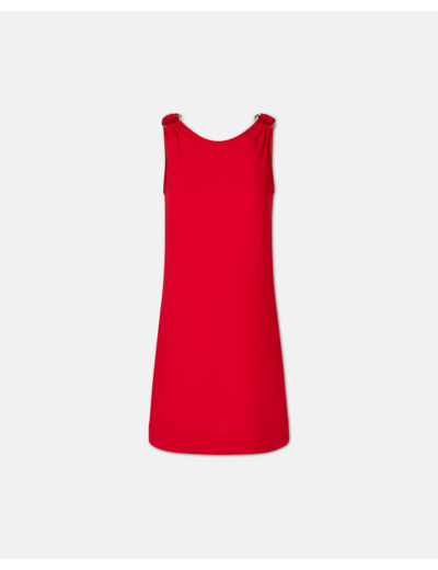 Robe Rosanna Rouge en Polyester