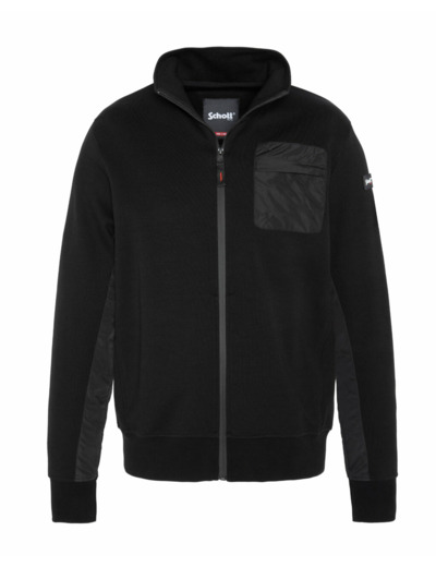 Sweat zippé bi-matière SCHOTT REDSTANLEY