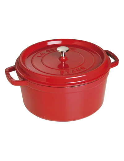 Cocotte ronde 30 cm Cerise