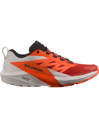 Sense Ride 5 - Chaussures De Trail Running Lunar Rock Shocking Orange Fiery Re