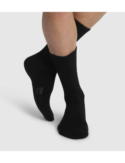 Lot de 2 Paires de chaussettes Noires pour homme spécial Outdoor