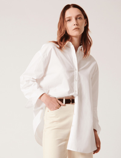 Chemise Clarisse Chemise blanche en coton