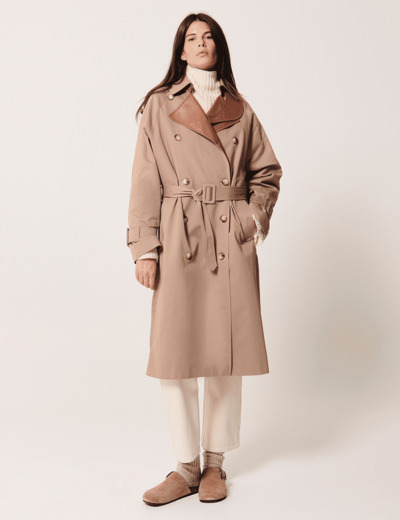 Trench Tadae Trench long oversize mastic