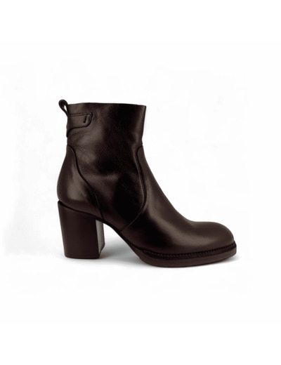 Boots Femme France Marron